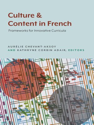 cover image of Culture and Content in French